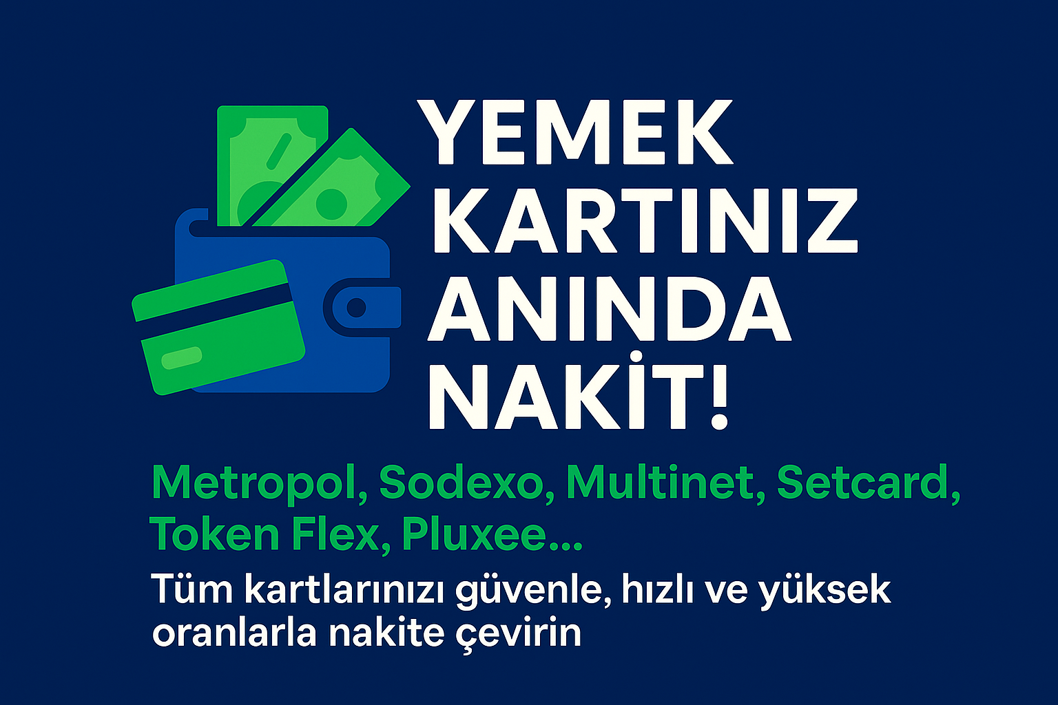Yemek Kartı Nakite Çevrilir mi? Güvenli ve Hızlı Çözüm 2026